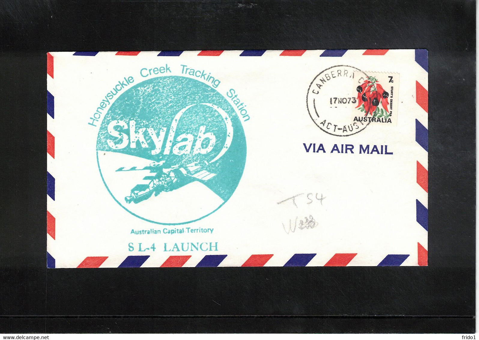 Australia 1973 Space / Raumfahrt Skylab 4 Launch - Honeysuckle Creek Tracking Station Interesting Cover - Océanie