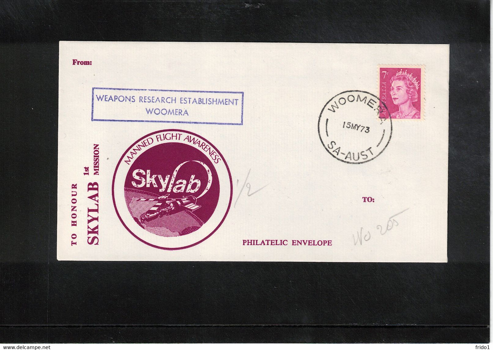Australia 1973 Space / Raumfahrt Skylab  Interesting Cover - Océanie