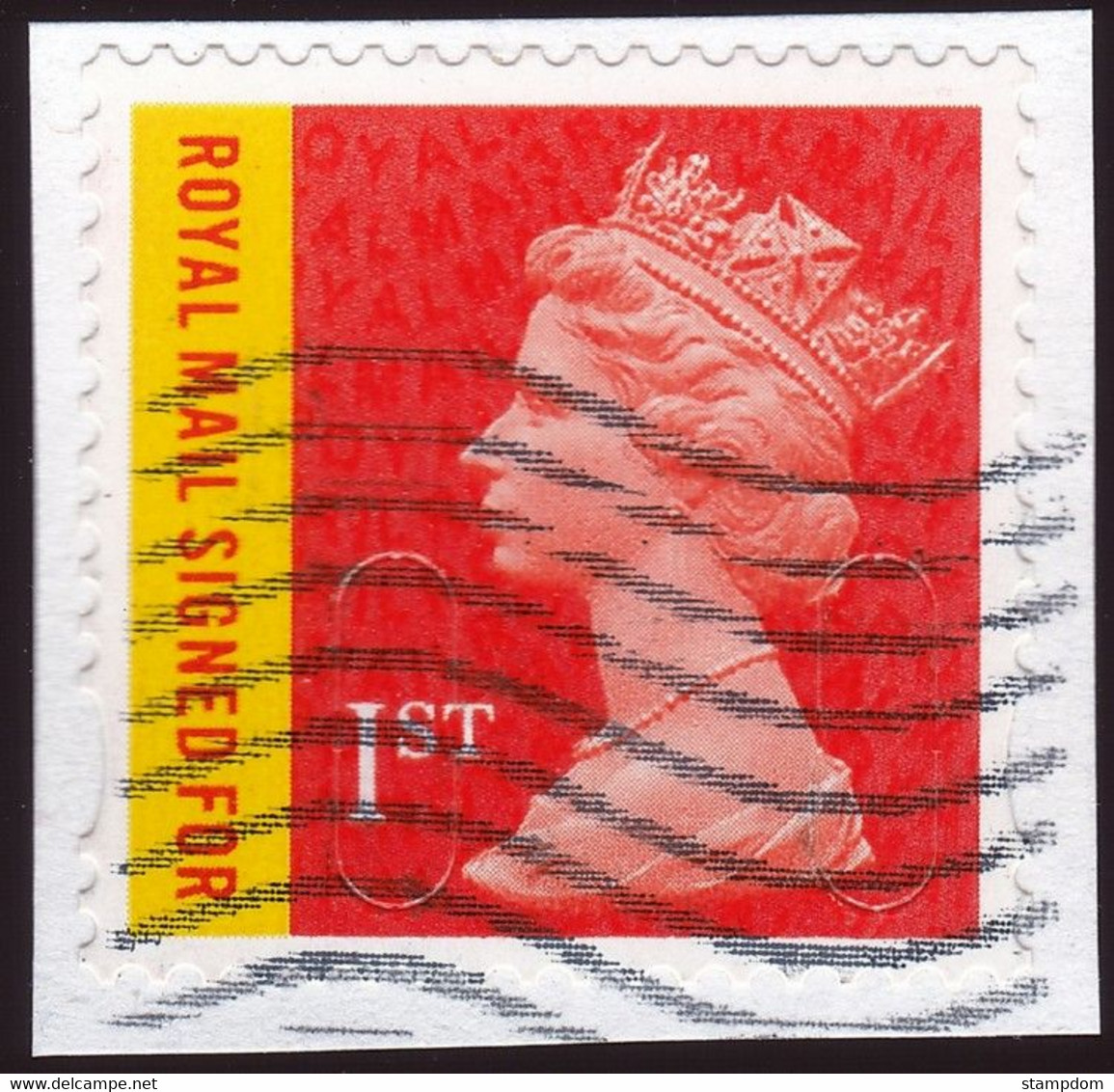 GREAT BRITAIN 2013 1st Royal Mail Signed For MA13 - USED @Q073 - Machin-Ausgaben