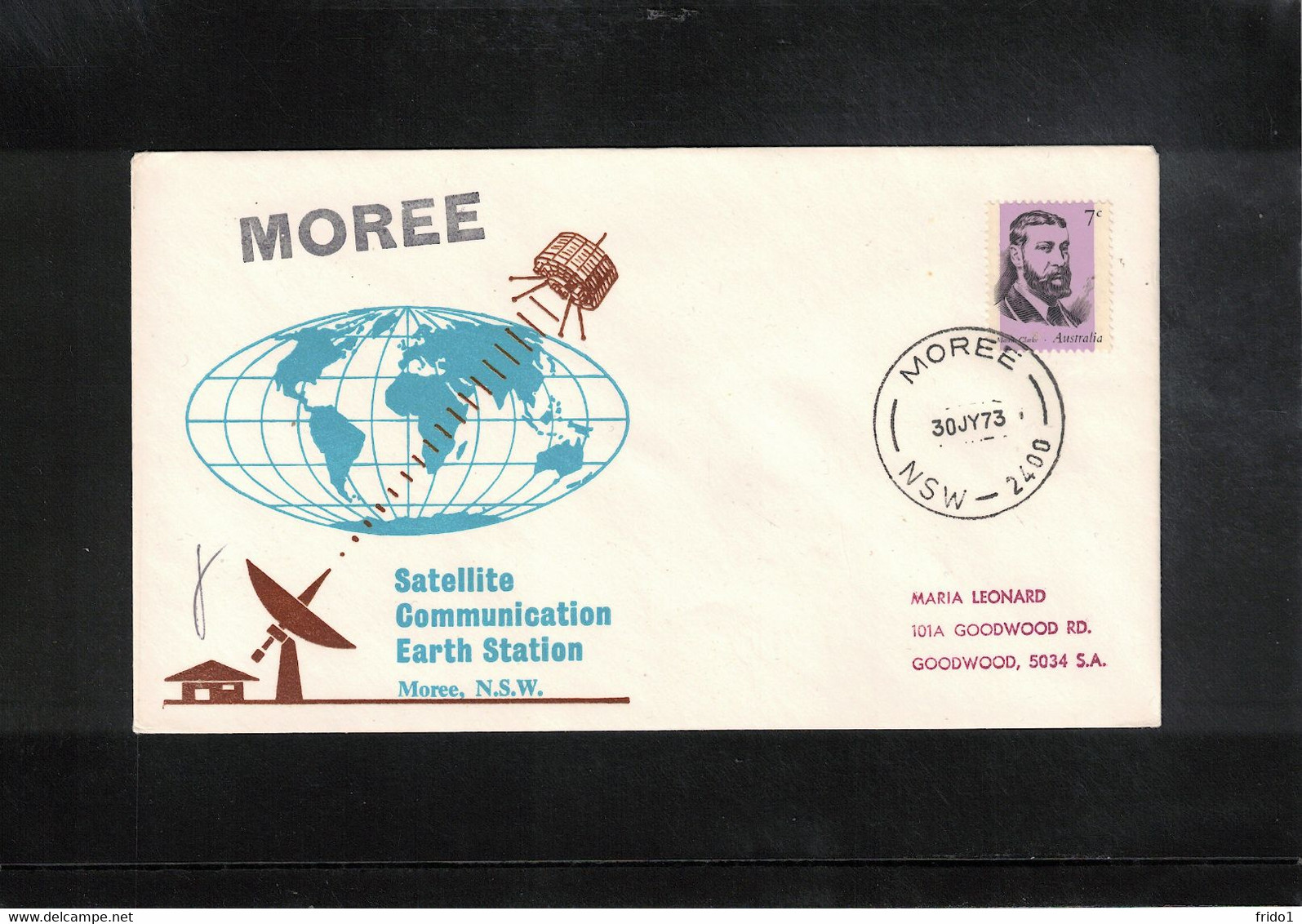 Australia 1973 Space / Raumfahrt Moree Satellite Communicatio Earth Station Interesting Cover - Océanie