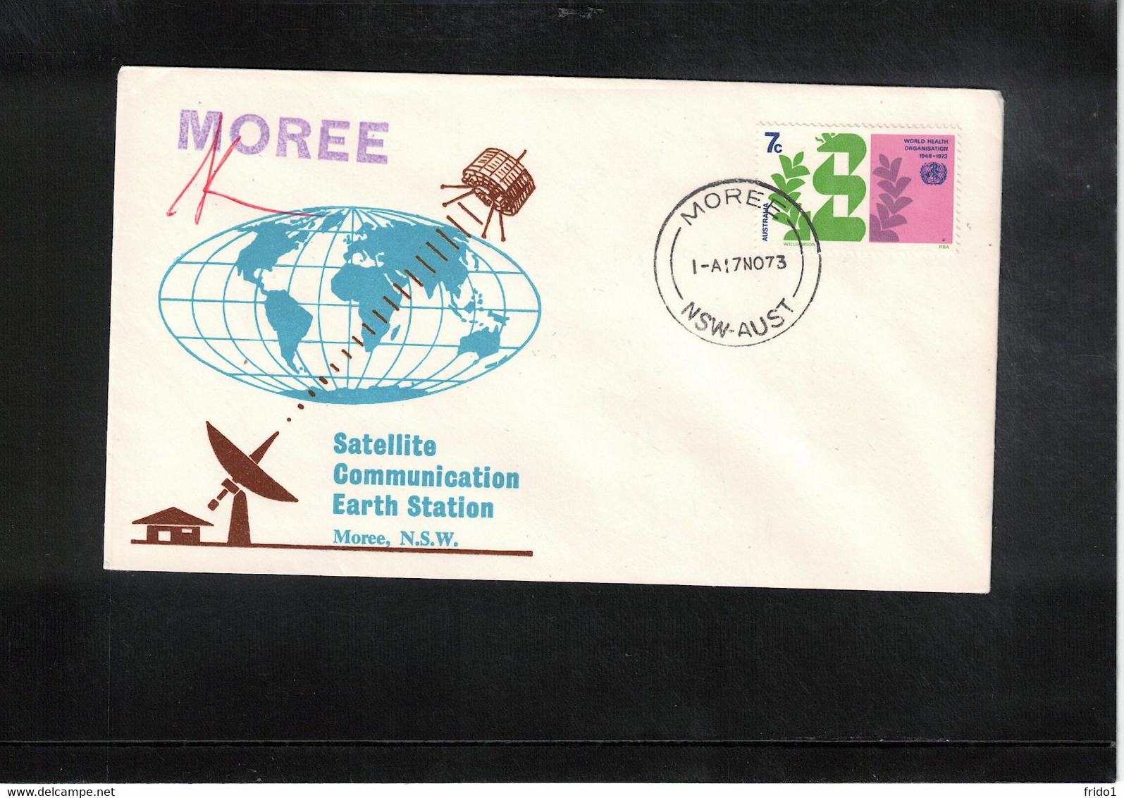 Australia 1973 Space / Raumfahrt Moree Satellite Communicatio Earth Station Interesting Cover - Océanie