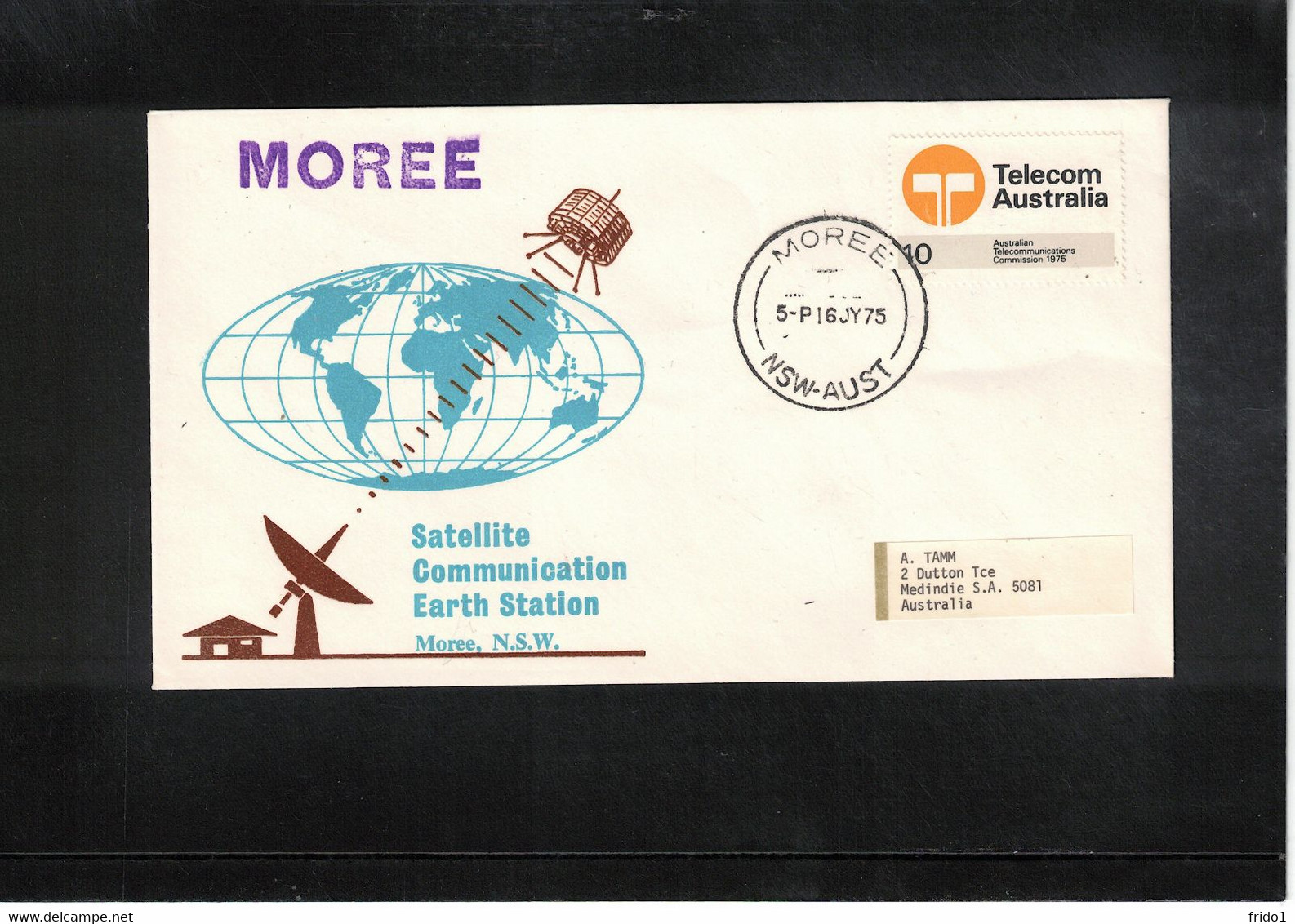 Australia 1975 Space / Raumfahrt Moree Satellite Communication Earth Station Interesting Cover - Océanie
