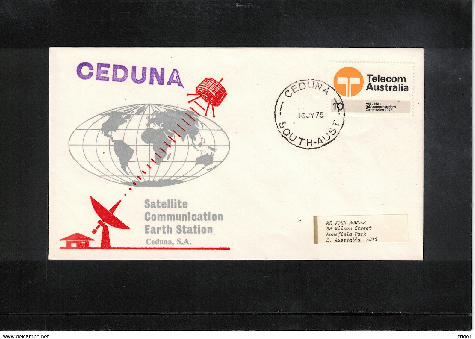 Australia 1975 Space / Raumfahrt Ceduna Satellite Communication Earth Station Interesting Cover - Océanie