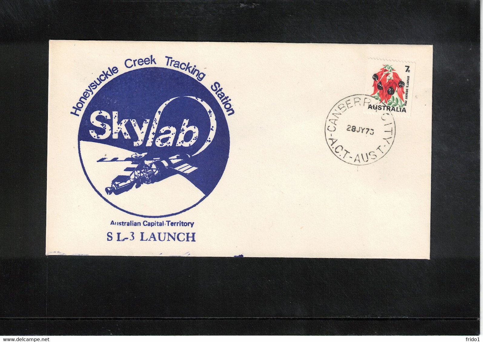 Australia 1973 Space / Raumfahrt Skylab 3 Launch - Honeysuckle Creek Tracking Station Interesting Cover - Ozeanien