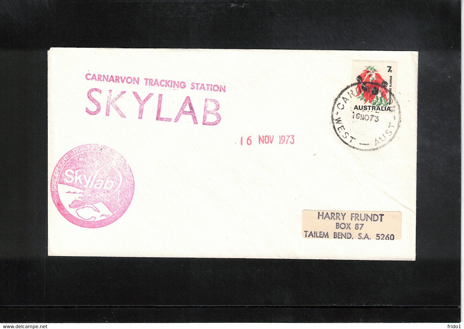 Australia 1973 Space / Raumfahrt Skylab - Carnarvon Tracking Station Interesting Cover - Ozeanien