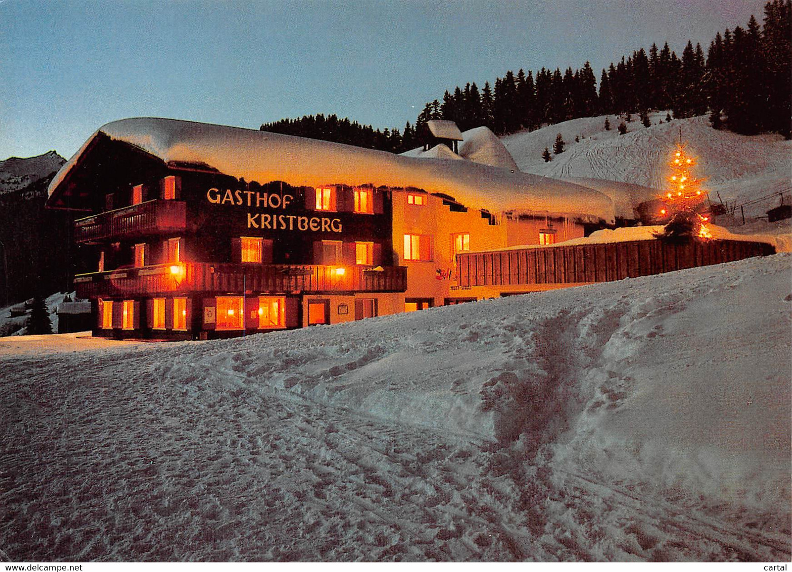 CPM - SILBERTAL - Gasthof KRISTBERG, 1443 M - Familie Adolf Zudrell. - Bludenz