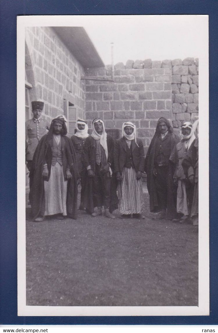 CPA Syrie Liban Non Circulé Types Druses Druzes Carte Photo - Syrien