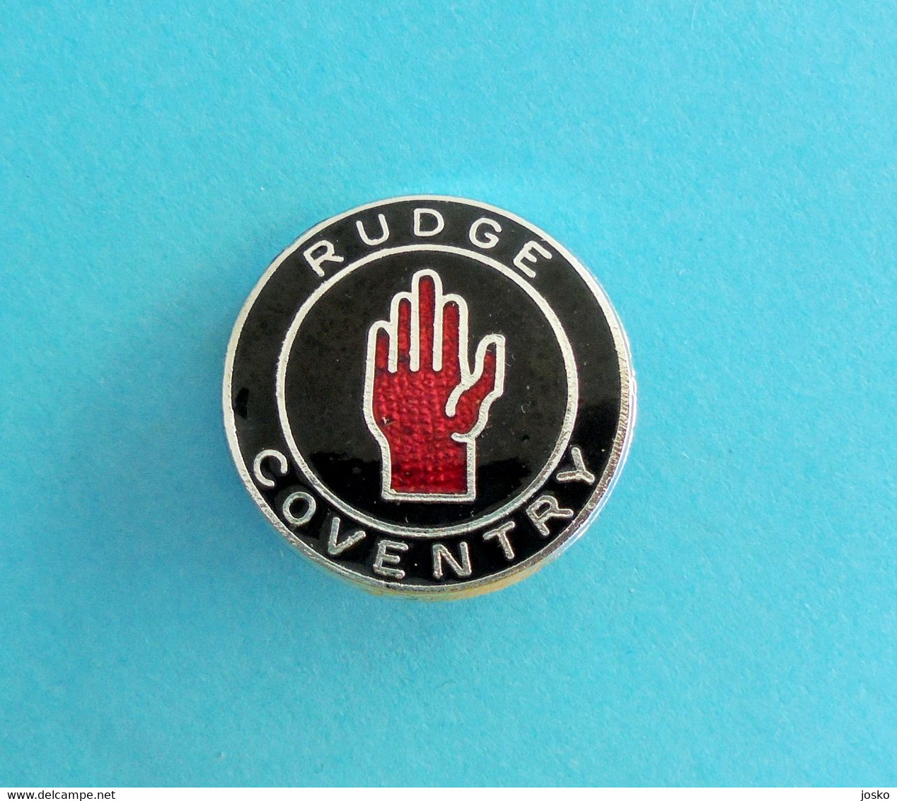 RUDGE - COVENTRY England Bicycle Motorcycle Manufacturer Enamel Pin Moto Motorrad Motociclo Motorbike Velo Cycle - Motos