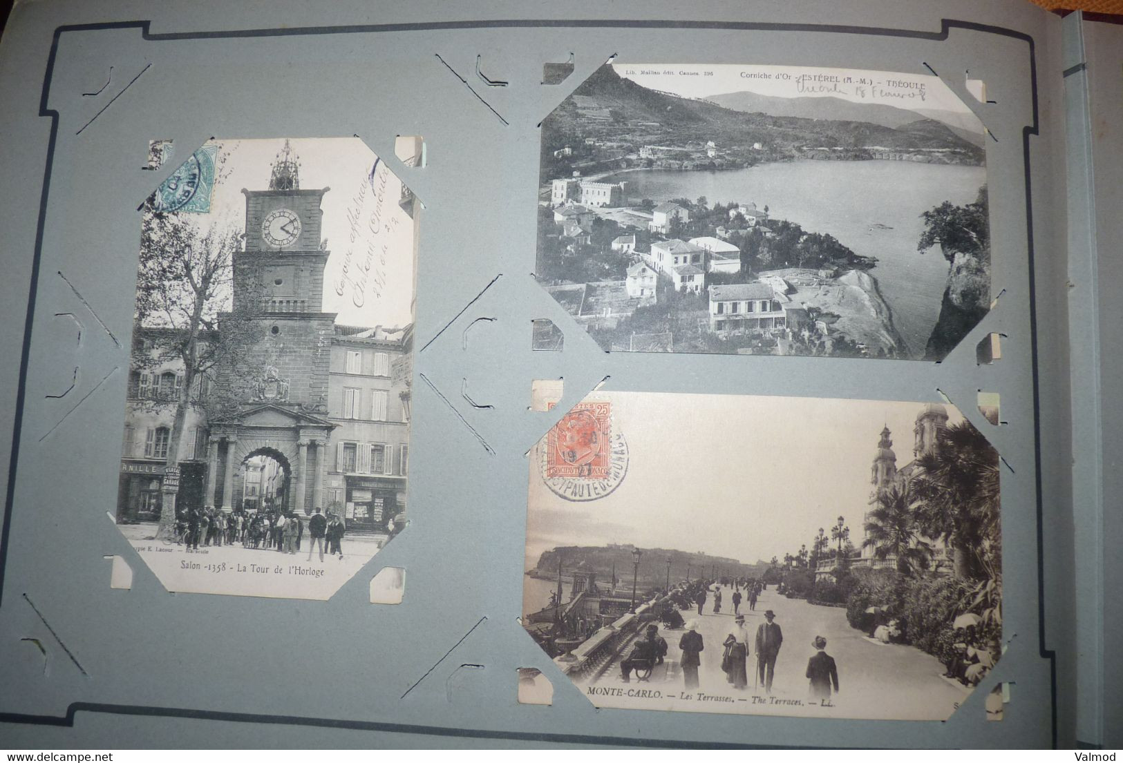 Album +/- 400 CPA - Majorité divers France + quelques "Fantaisie" et Cartes Photos anciennes toutes scannées recto.