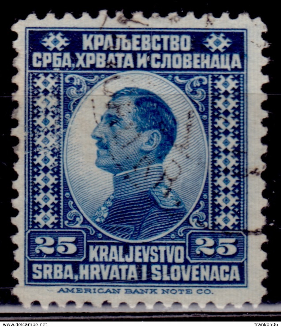 Yugoslavia, 1921, King Alexander, 25p, Used - Gebraucht