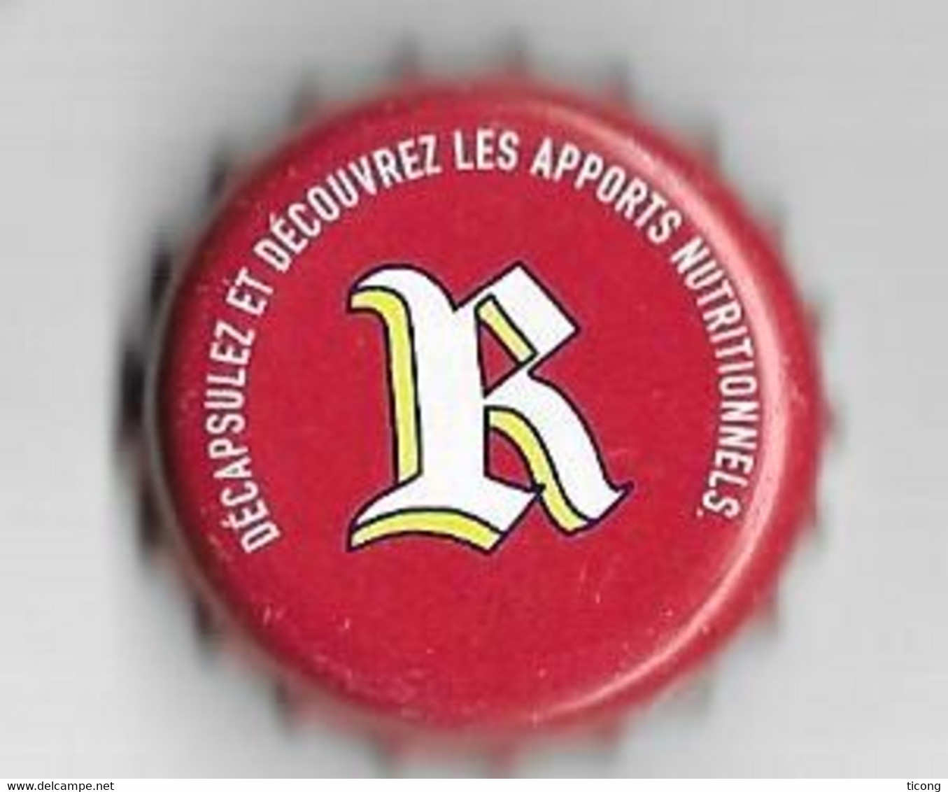 BIERE CAPSULE R OU K - DECAPSULEZ ET DECOUVREZ LES APPORTS NUTRITIONNELS, LES CALORIES DE L APERO NE COMPTENT PAS ! - Bier