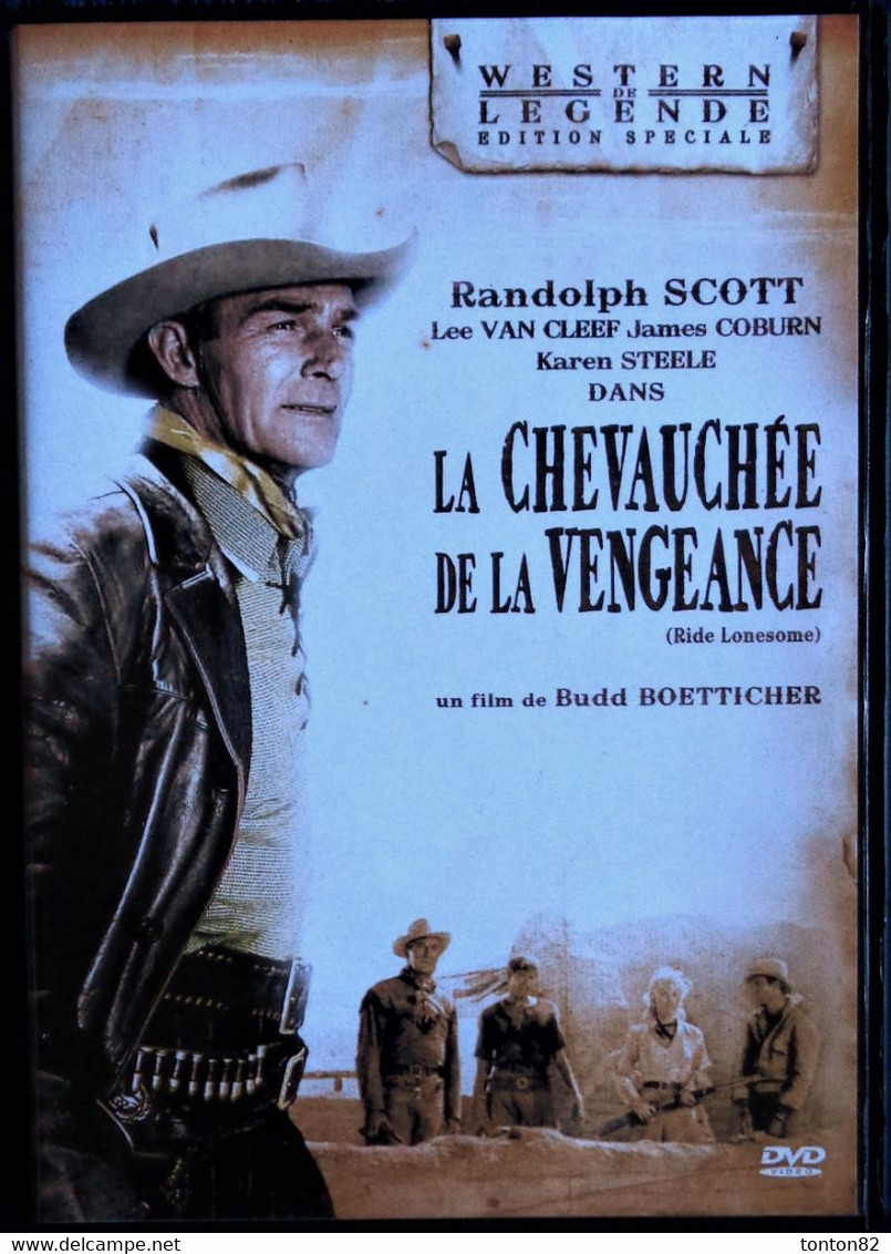 La Chevauchée De La Vengeance - Randolph Scott - Lee Van Cleef - James Coburn . . - Western