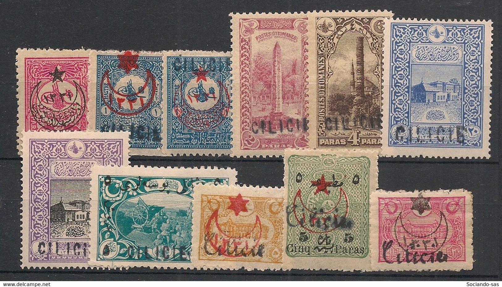 CILICIE - 1919 - N°Yv. 30 à 40 - Complet 11 Valeurs - Neuf * / MH VF - Unused Stamps