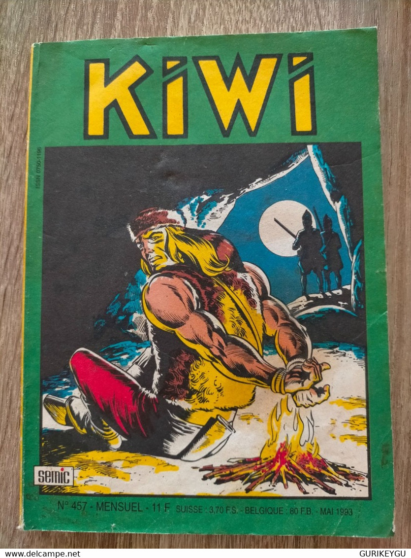 Bd KIWI N° 457 LUG  BLEK LE ROC  10/05/1993 Le Petit Trappeur - Kiwi