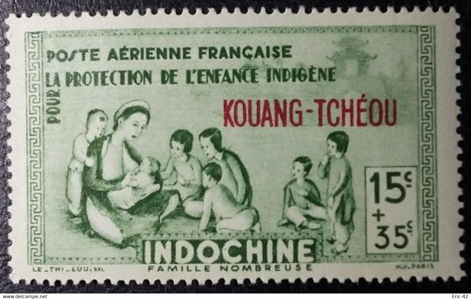 KOUANG TCHEOU Y&T. P.A. N°1. Neuf** Sans Charnière. - Nuevos