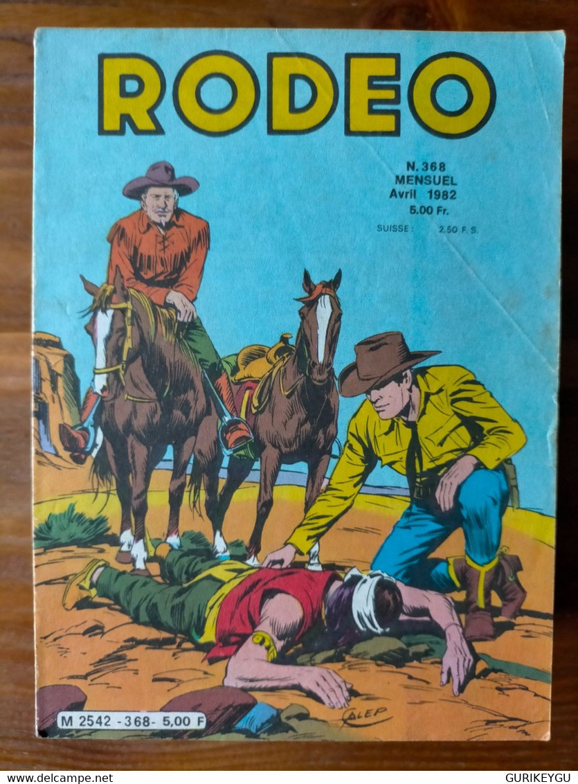 Bd RODEO  N° 368  TEX WILLER  05/04/1982 LUG - Rodeo