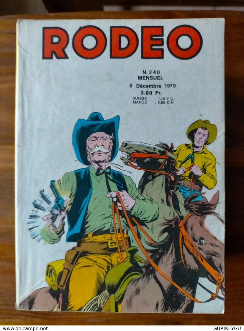 Bd RODEO  N° 340  TEX WILLER  05/12/1979 LUG - Rodeo