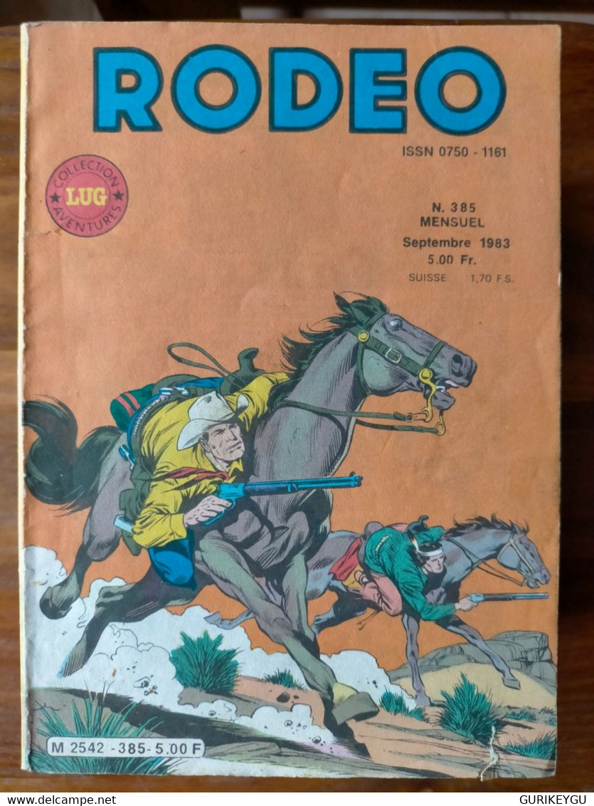 Bd RODEO  N° 385  TEX WILLER  05/09/1983 LUG - Rodeo