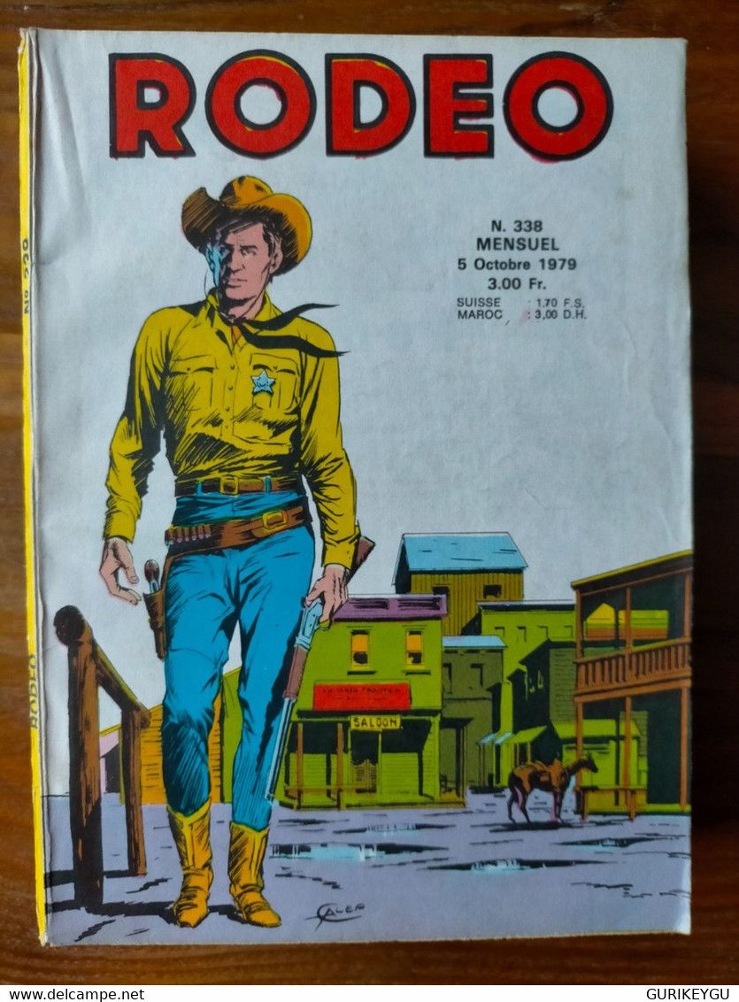 Bd RODEO  N° 338 TEX WILLER  05/10/1979 LUG - Rodeo