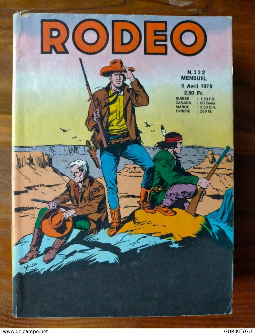 Bd RODEO  N° 332 TEX WILLER  05/04/1979 LUG - Rodeo