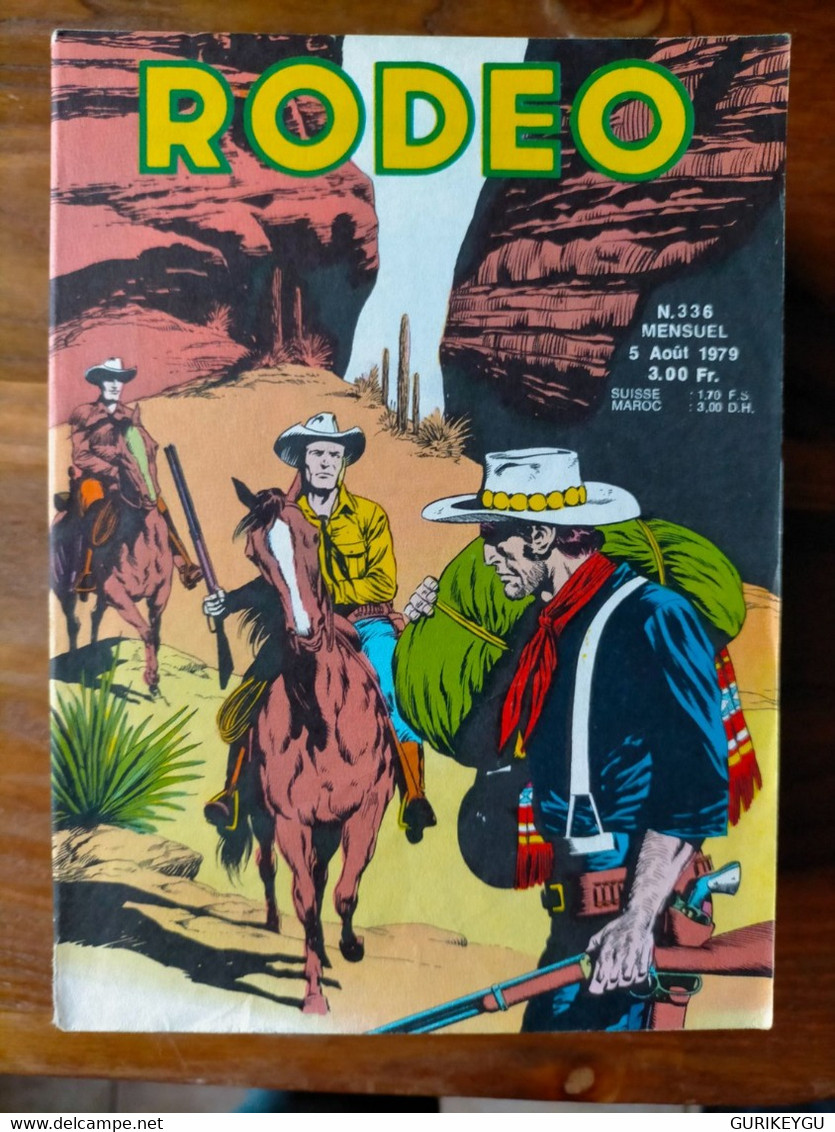 Bd RODEO  N° 336 TEX WILLER  05/08/1979 LUG - Rodeo