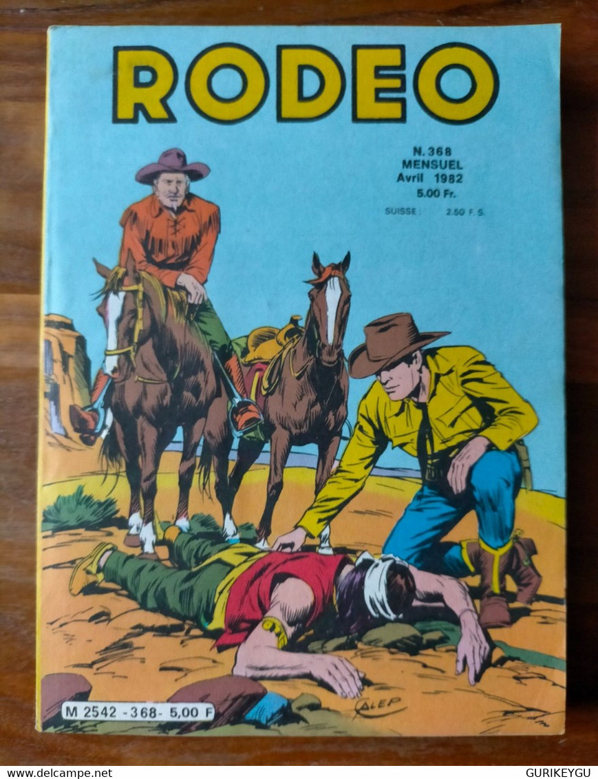 Bd RODEO  N° 368  TEX WILLER  05/04/1982 LUG - Rodeo