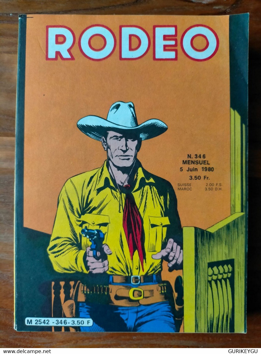 Bd RODEO  N° 346  TEX WILLER  05/06/1980 LUG - Rodeo