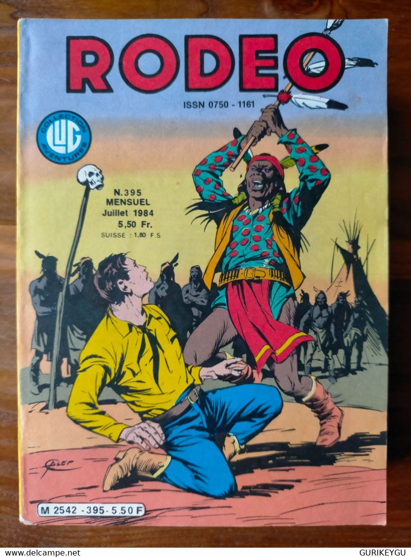 Bd RODEO  N° 395   TEX WILLER  05/07/1984  LUG - Rodeo