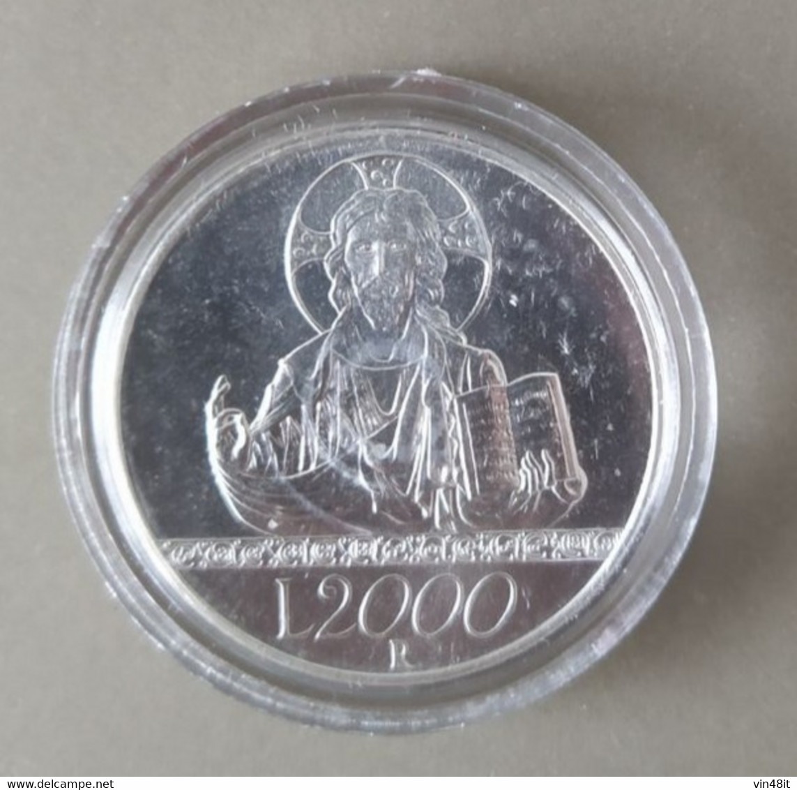 1998 - ITALIA REPUBBLICA - MONETA IN ARGENTO 835   -  L'UOMO E LA FEDE  -  VALORE DI LIRE 2.000  - FIOR DI CONIO - - 2 000 Lire