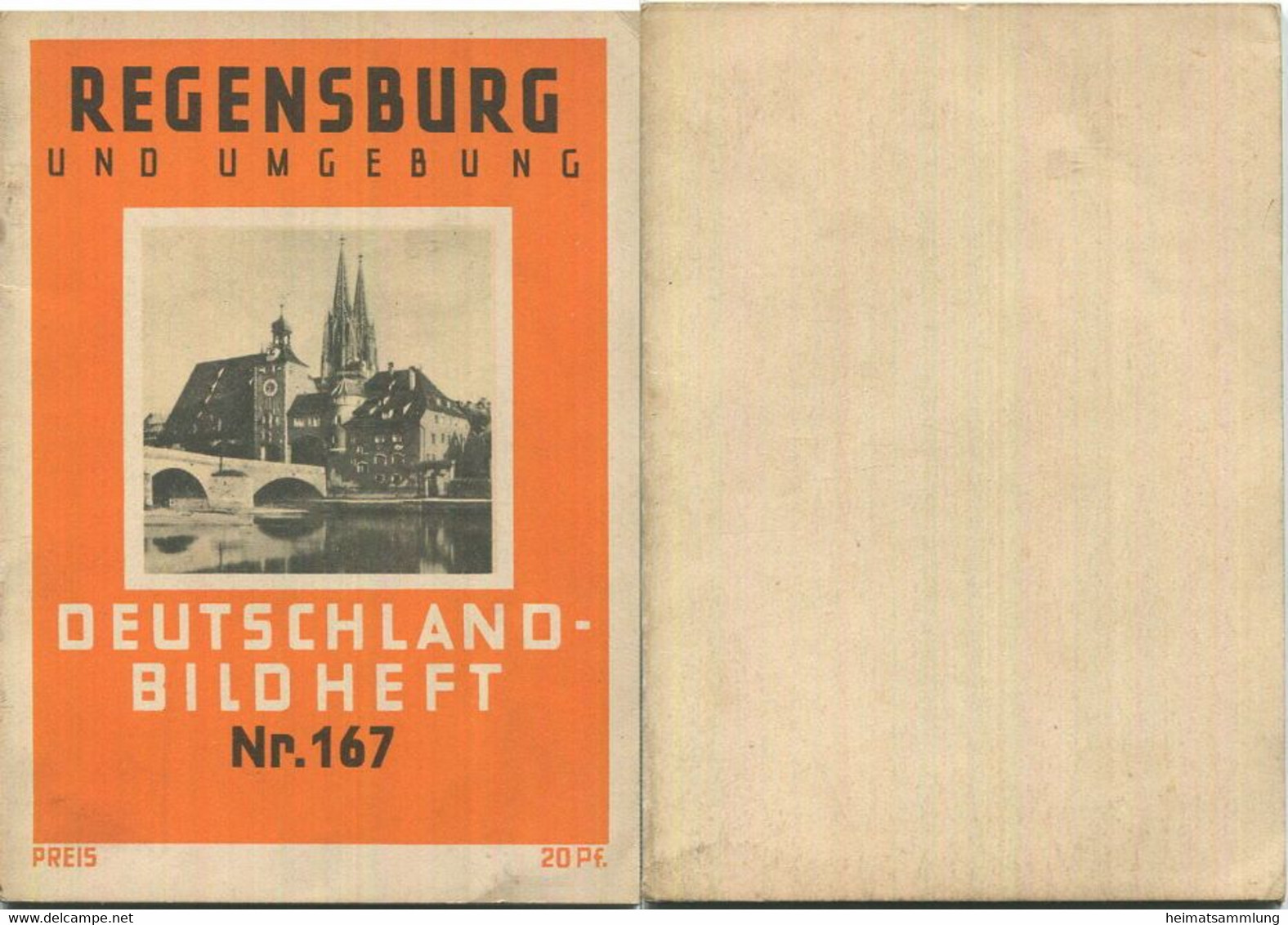 Nr. 167 Deutschland-Bildheft - Regensburg - Sonstige & Ohne Zuordnung