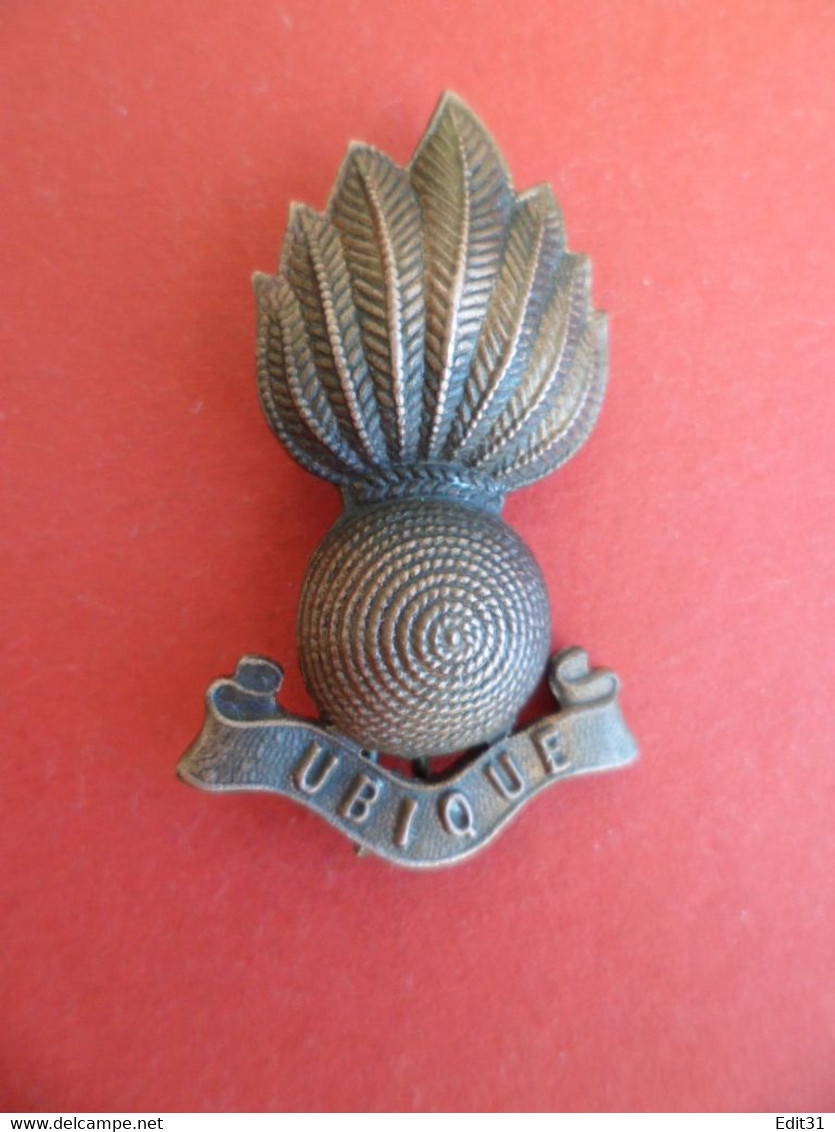 Insigne Militaire Royal Artillery - Artillerie - Grenade - - Gran Bretaña