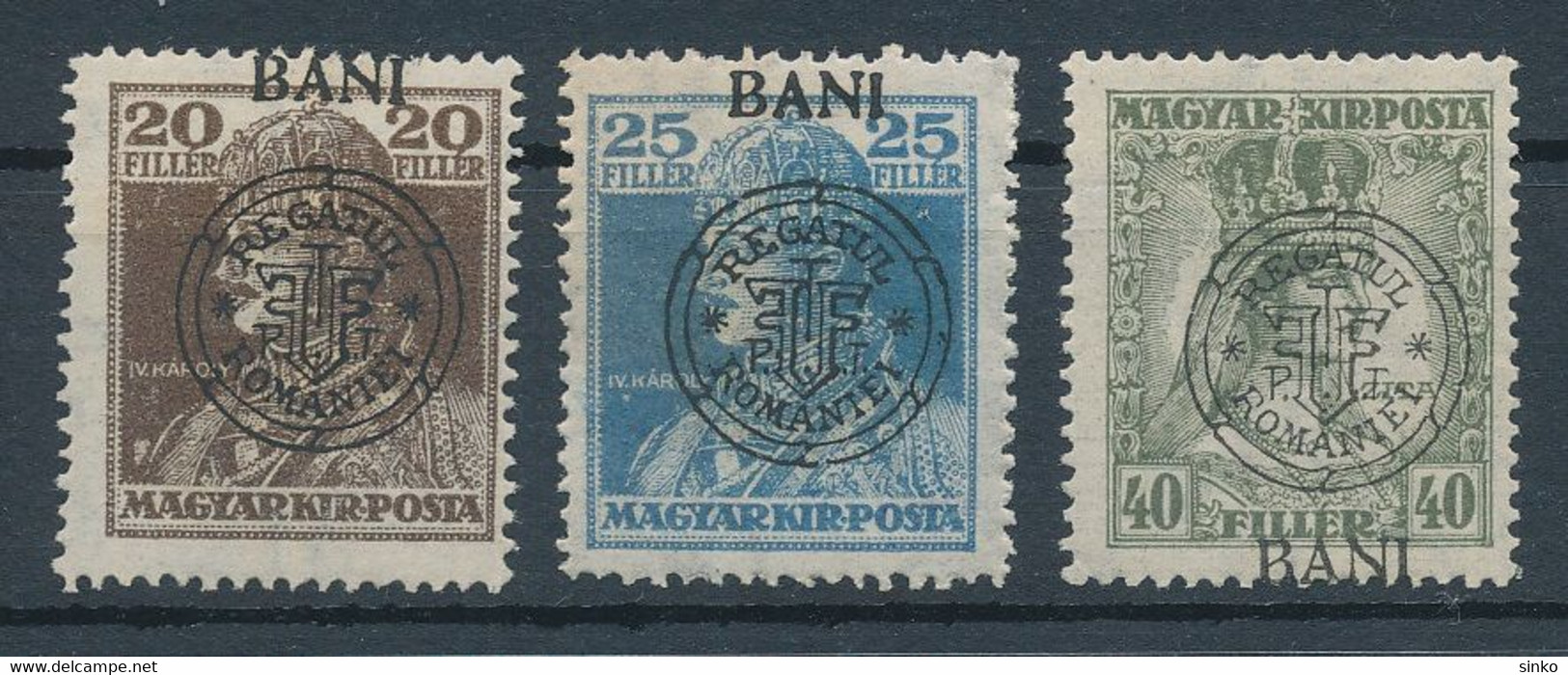 1919. Kolozsvar Overprint (Romanian Occupation) - Non Classificati