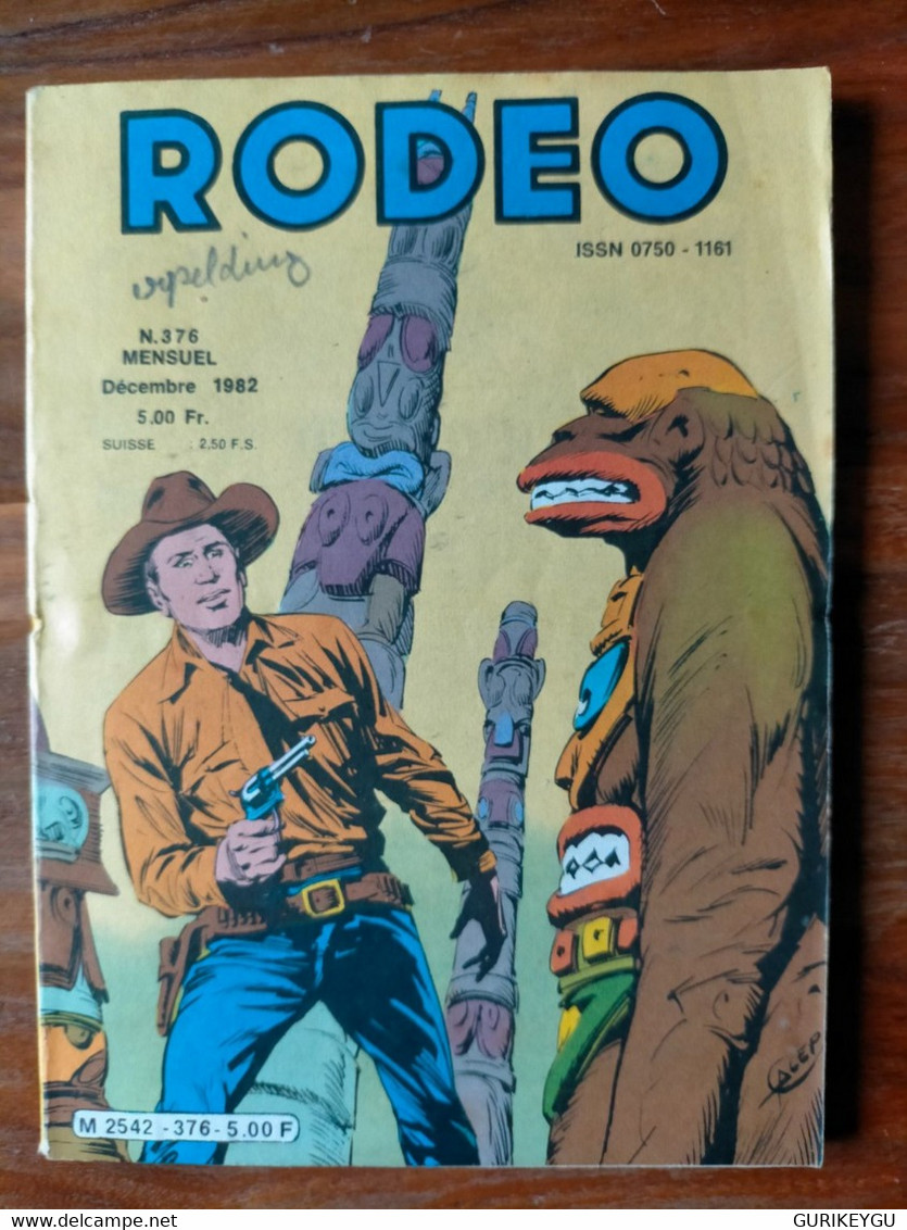 Bd RODEO  N° 376   TEX WILLER  05/12/1982  LUG - Rodeo