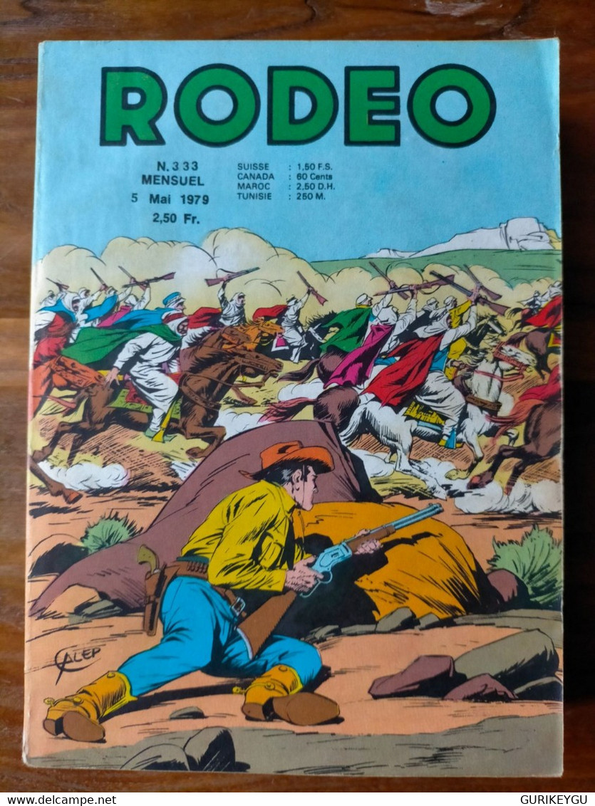 Bd RODEO  N° 333  TEX WILLER  05/05/1979  LUG - Rodeo