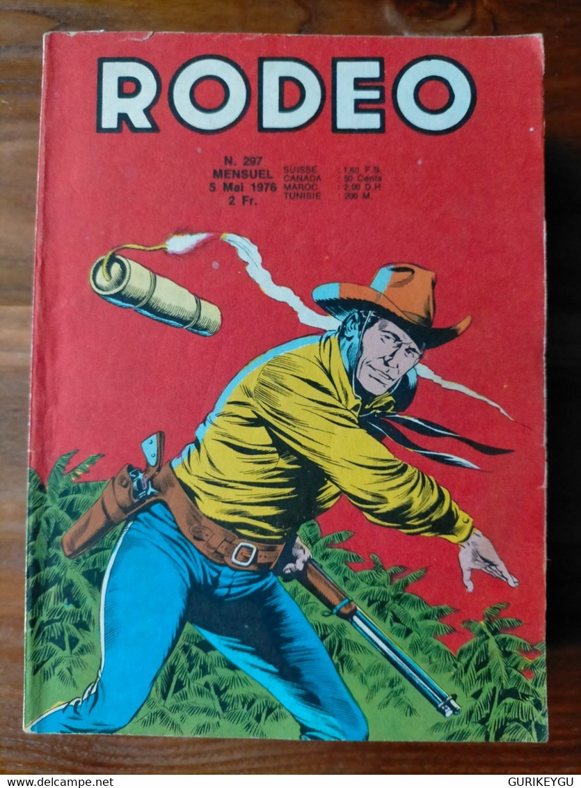 Bd RODEO  N° 297  TEX WILLER  05/05/1976  LUG - Rodeo
