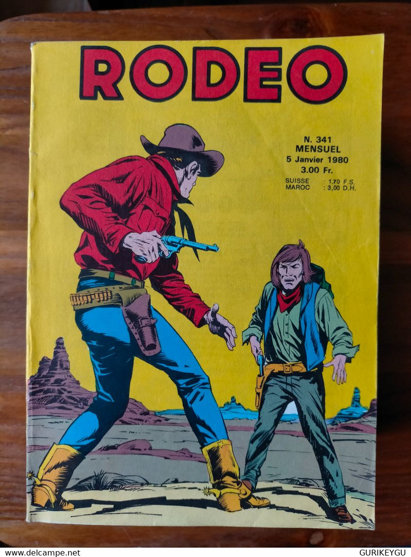 Bd RODEO  N° 341  TEX WILLER  05/01/1980  LUG - Rodeo