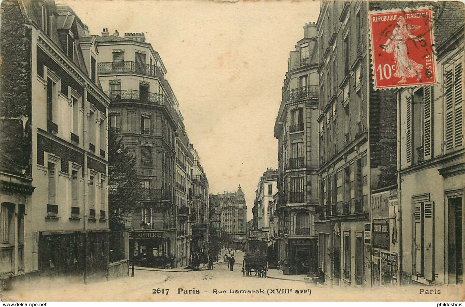 PARIS 18 Arrondissement  Rue Lamarck - Arrondissement: 18