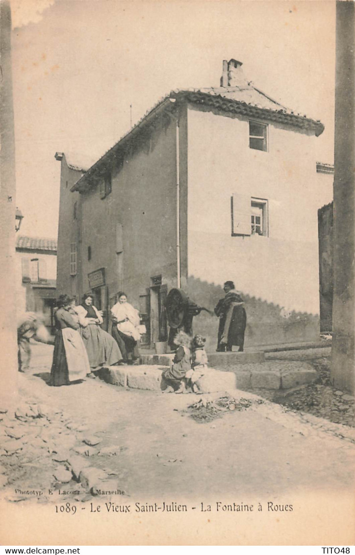 France (13 Marseille) - Le Vieux Saint-Julien - La Fontaine à Roues - Saint Barnabé, Saint Julien, Montolivet