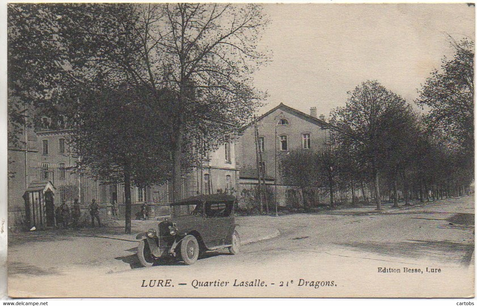 70 LURE  Quartier Lasalle - 21e Gragons  (voiture) - Lure