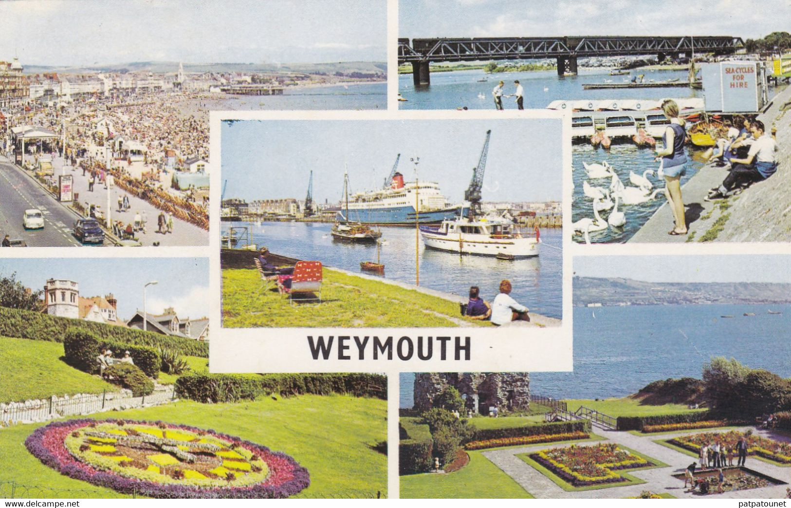 Angleterre Carte Postale Weymouth Multi Vues - Weymouth