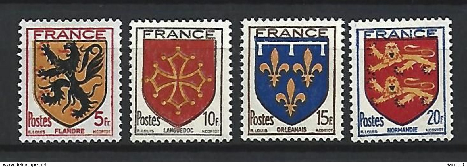 Timbre France En Neuf ** N 602/605 - Unused Stamps