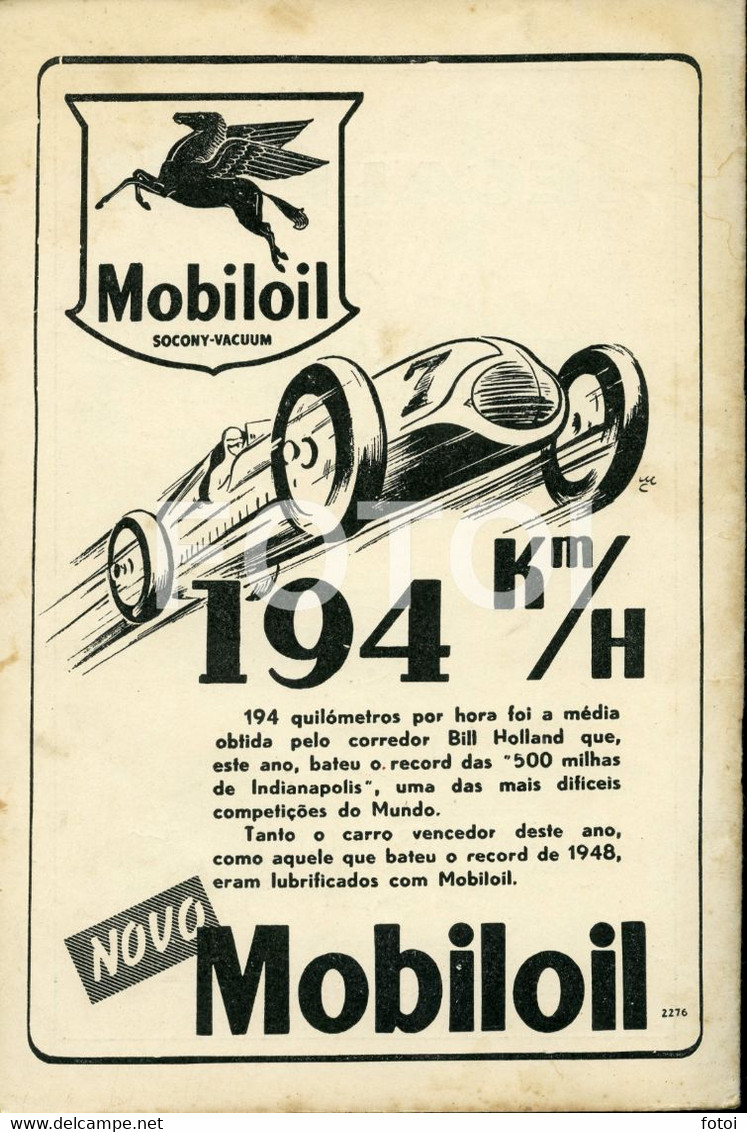 1949 CARRERA MADRID COCHES GP ESPANA CIRCUITO DA PARADA VOLTA REVISTA  ACP AUTOMOVEL CLUB PORTUGAL - Zeitungen & Zeitschriften