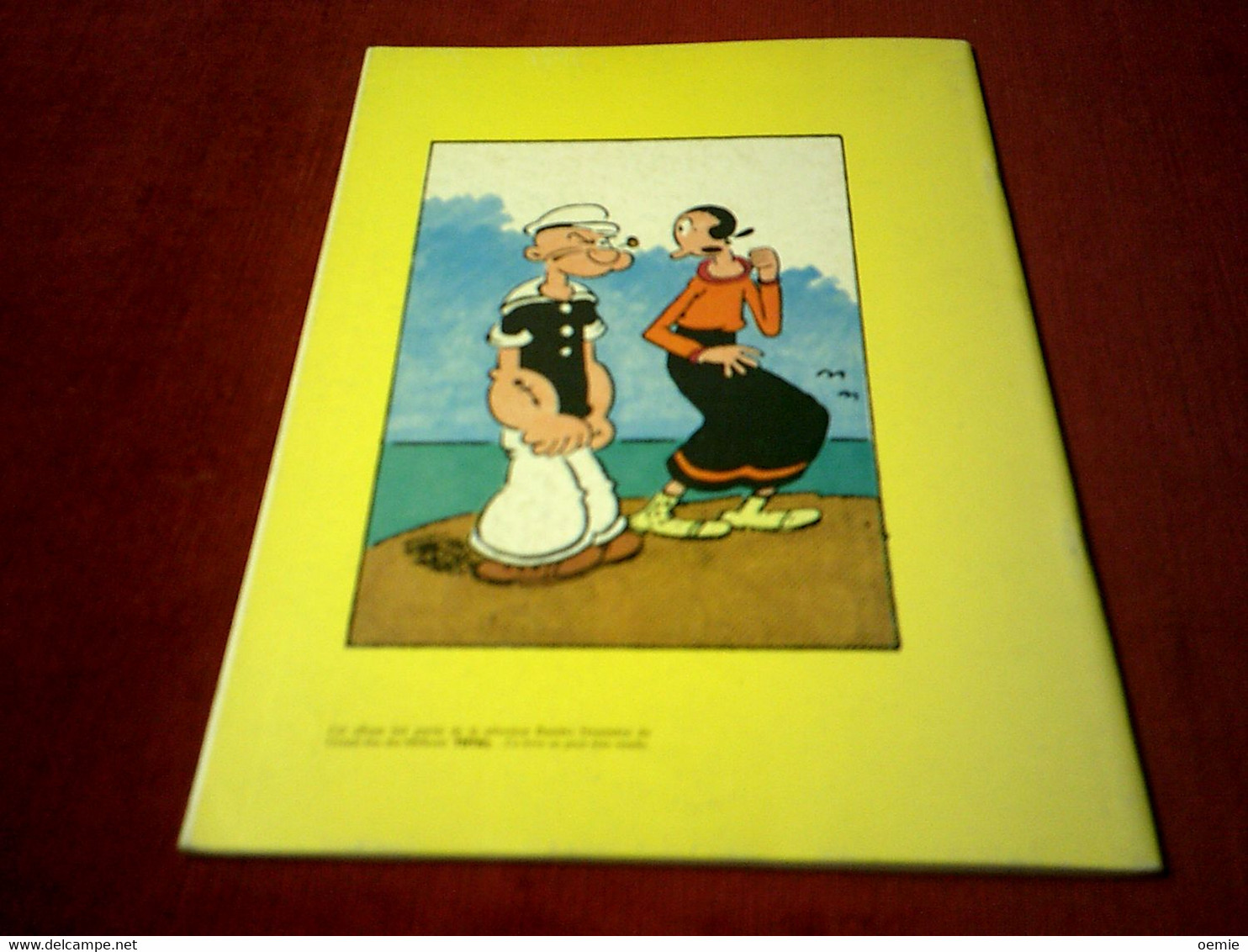 POPEYE  ET SON POPA - Collections