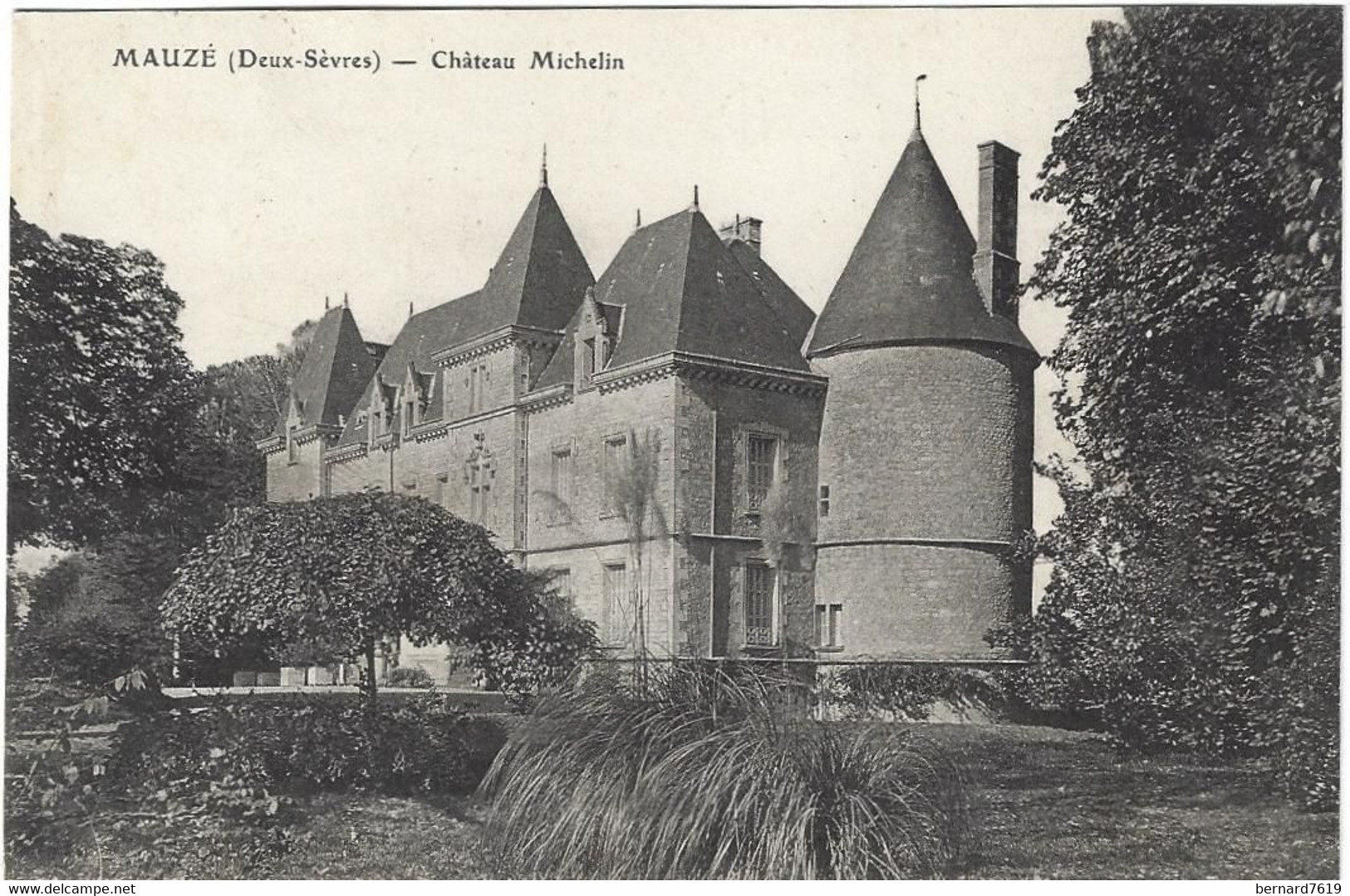 79  Mauze  Sur Le Mignon  -   Environs De Niort -    Chateau Michelin - Mauze Sur Le Mignon