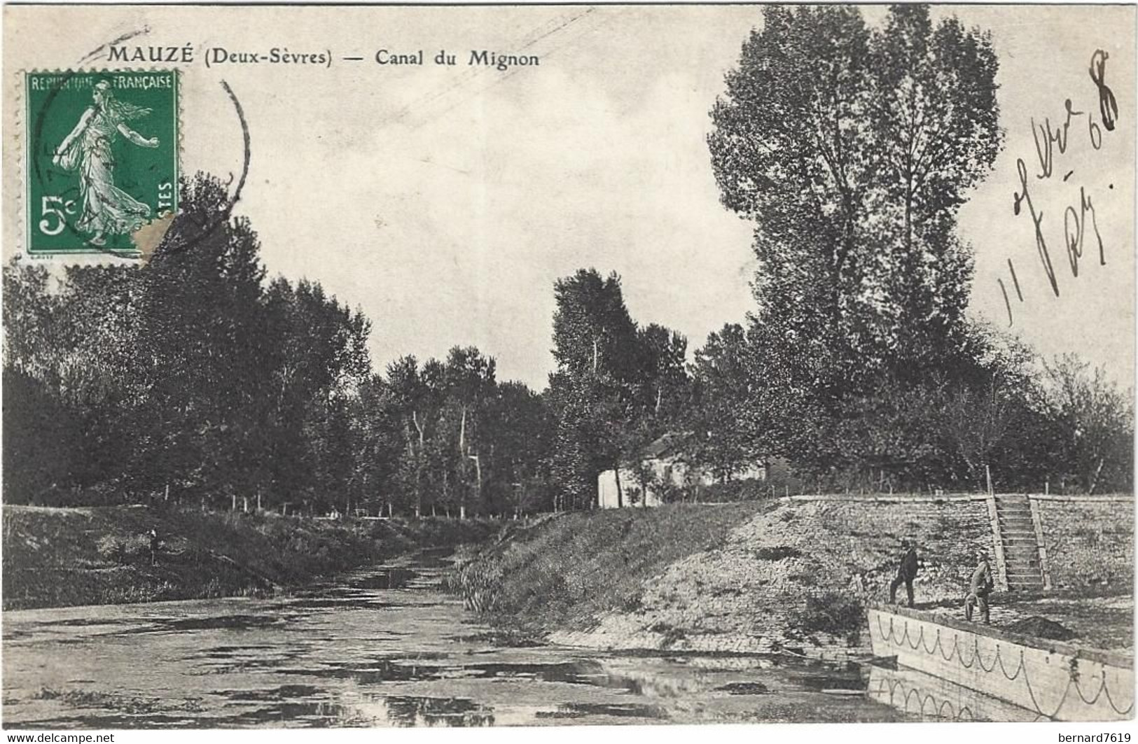 79  Mauze  Sur Le Mignon  -   Environs De Niort -  Canal Du Mignon - Mauze Sur Le Mignon