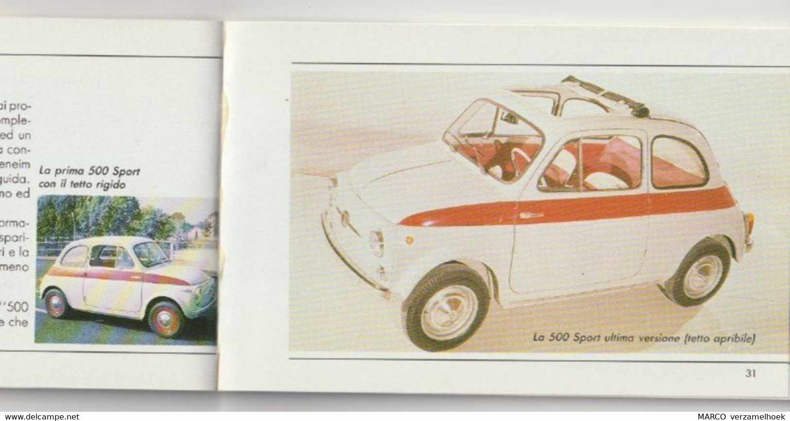 POLISTIL LA 500 storia & storie FIAT 500