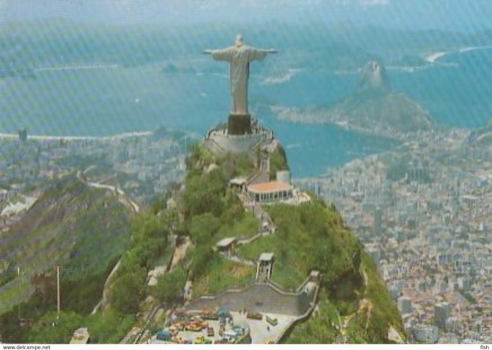 Brazil & Marcofilia, Rio De Janeiro, Christ The Redeemer, Pedro Ernesto Palace To Lisbon 1982  (2388) - Monumentos