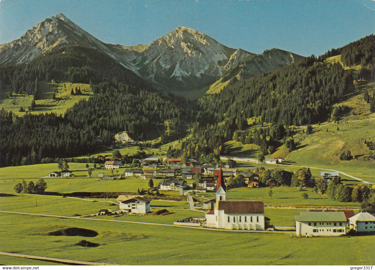 A1192) SCHATTWALD - TANNHEIMERTAL - Tirol - KIRCHE U Einzelen Wenige Haus DETAILS - - Tannheim