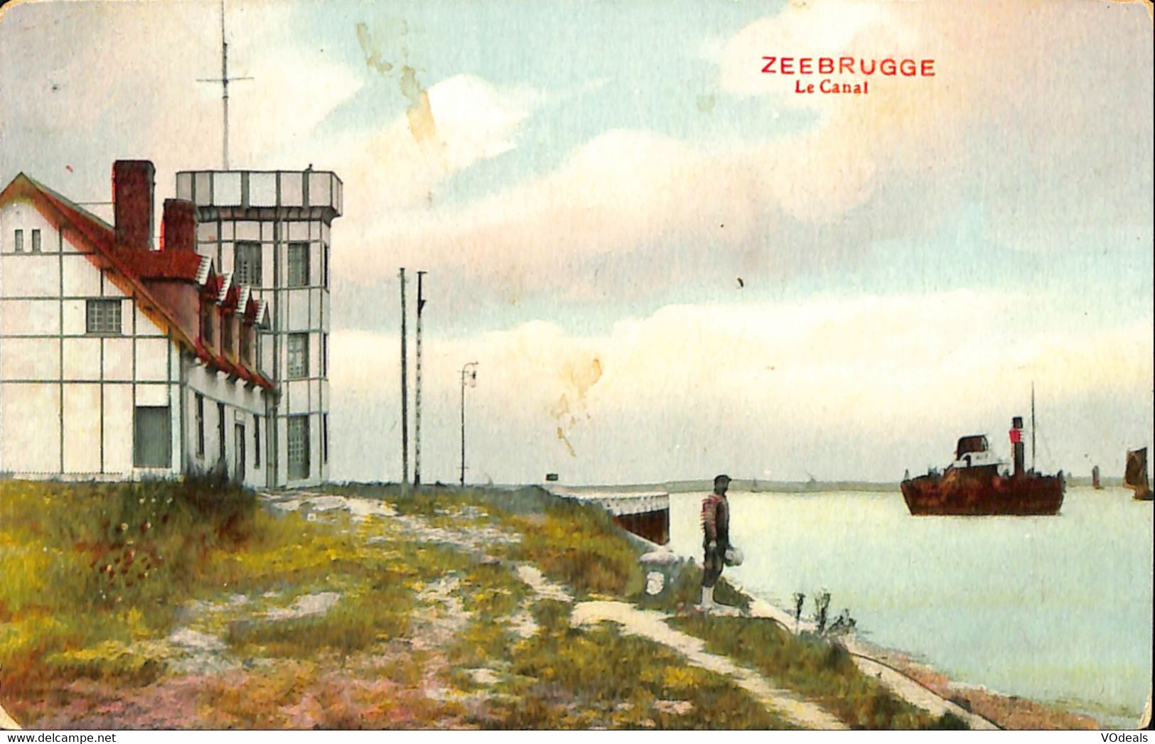 036 321 - CPA - Belgique - Zeebrugge - LeCanal - Zeebrugge