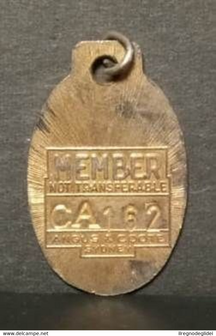 MEDAGLIA OVALE - BRONZO E SMALTO - THE ROYAL AERO CLUB OF NSW - 1972 - MEMBER CA162 - OSDC - ULTRALEGGERI - Firma's